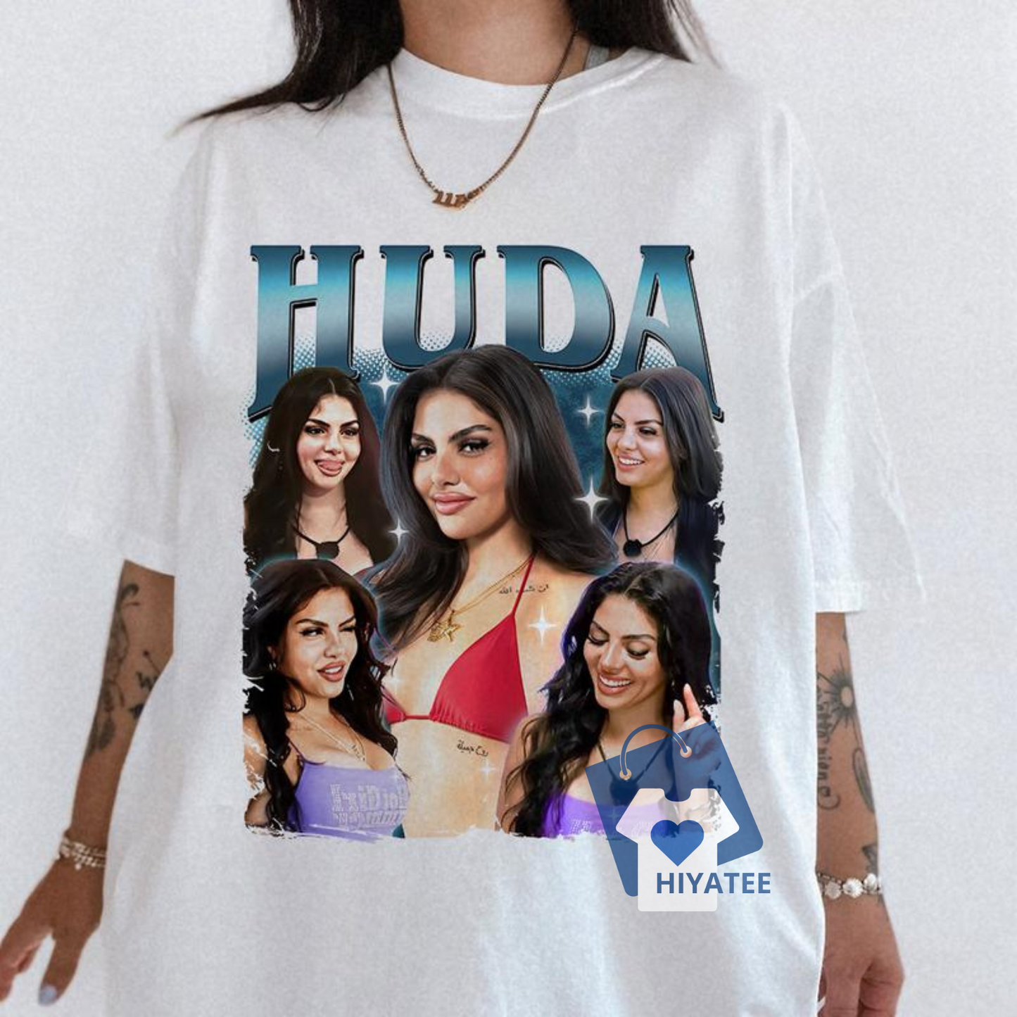 Huda Love Island USA T-Shirt – Unisex Fan Gift Tee, 2025 Love Island Cotton Merch for Reality TV Fans
