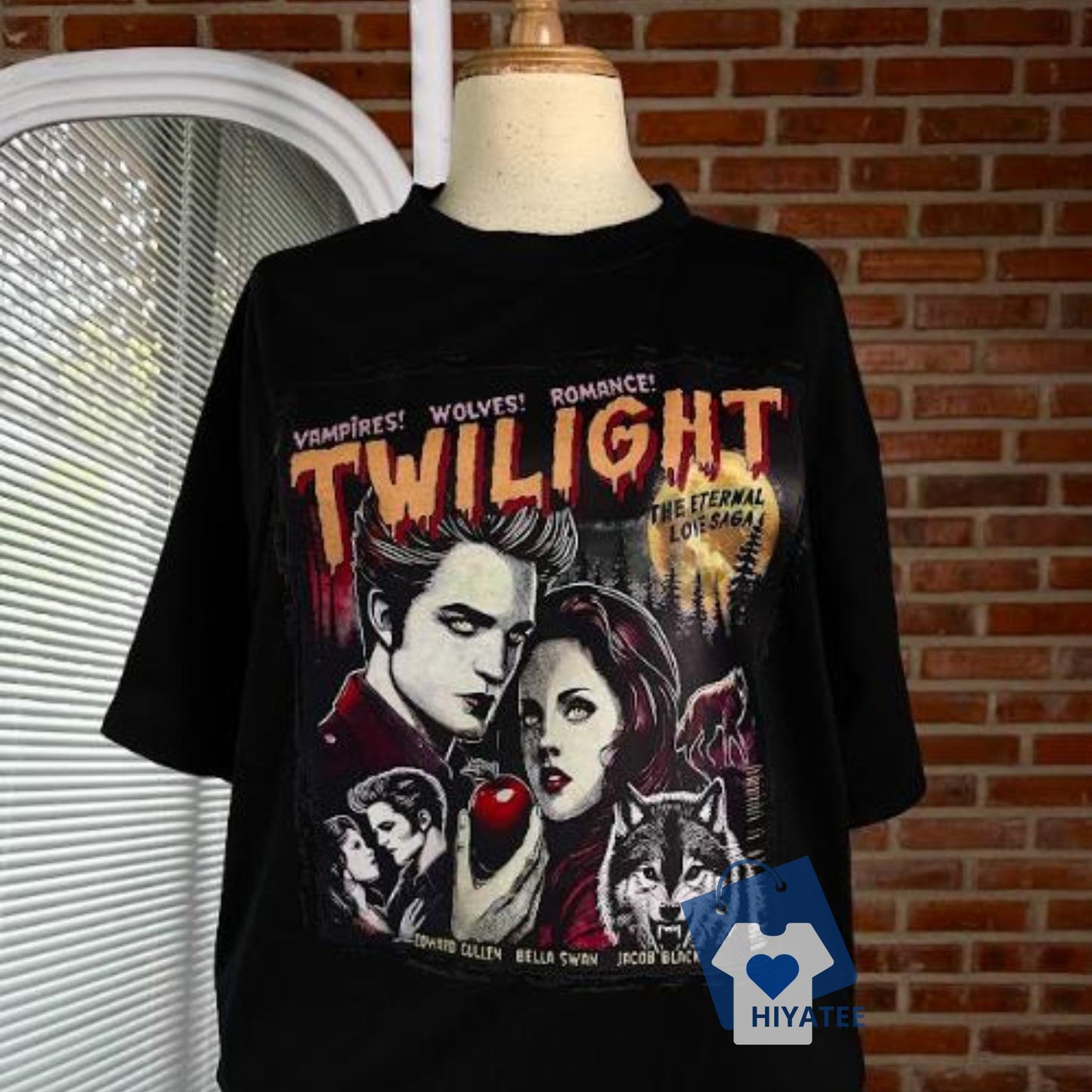 Limited Edition Twilight Vintage T-Shirt – Oversized Retro Tee for True Fans