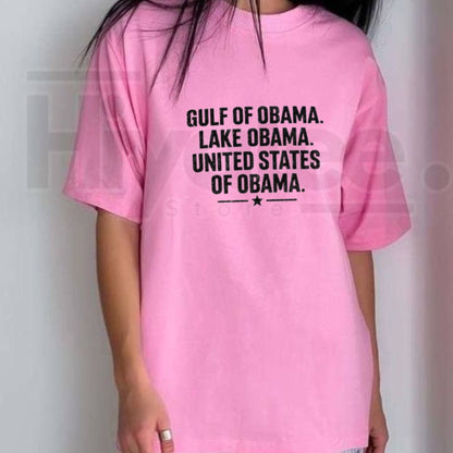Gulf Of Obama Lake Obama United States Of Obama T-Shirt – Lake Ontario Meme Tee