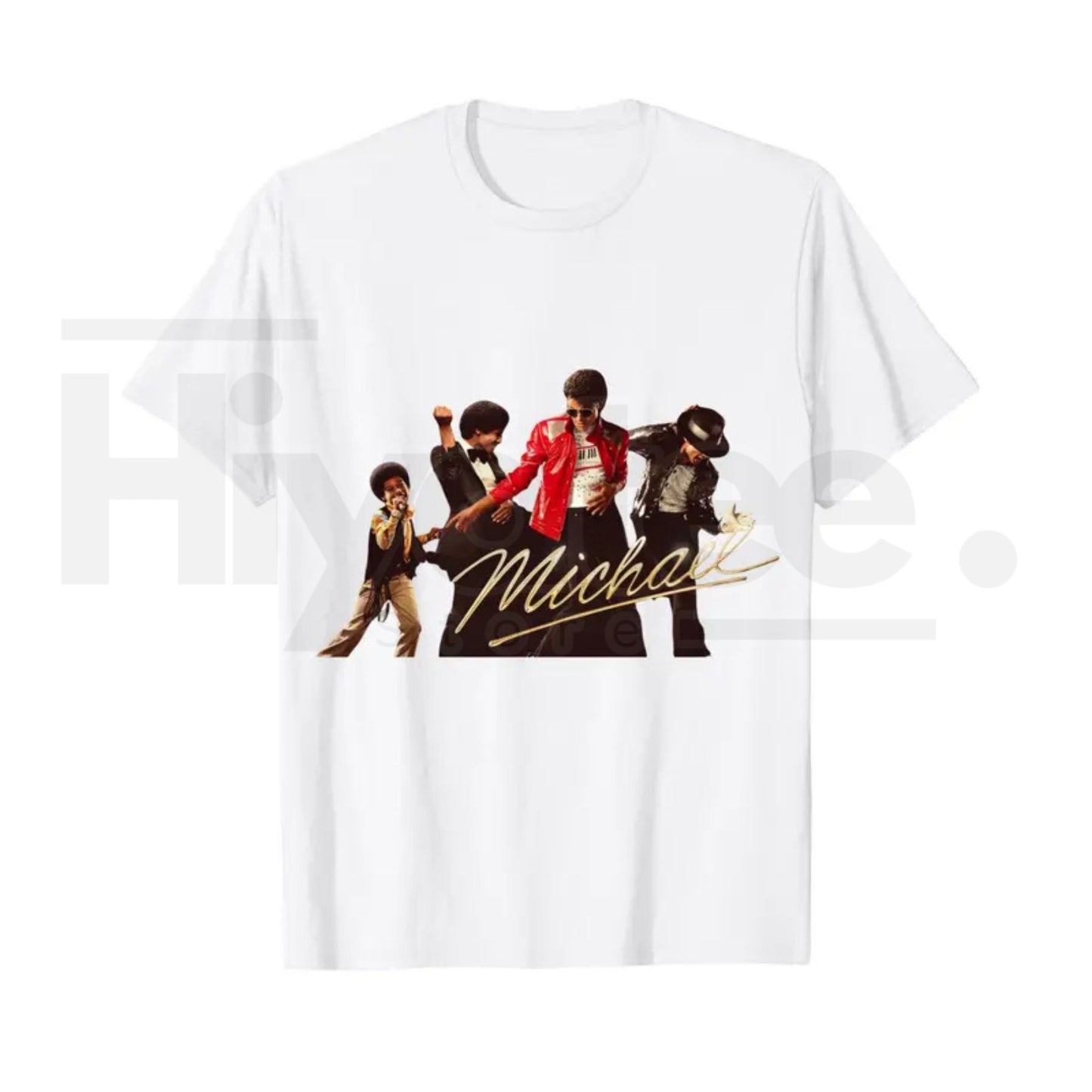 Michael Jackson Iconic Pose T-Shirt – Signature Sparkling Jacket Design Tee, Retro King of Pop Culture Premium Music Fan Gift