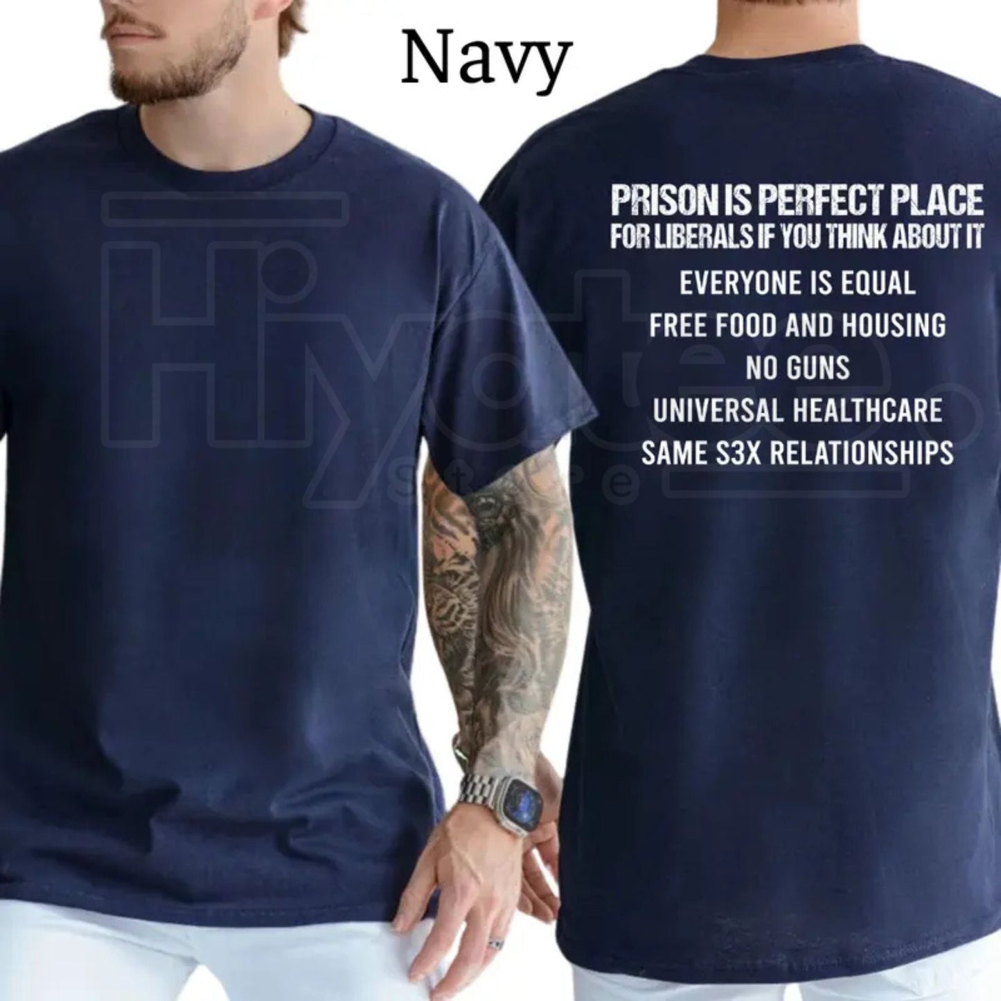 "Prison Is Perfect" – Funny Conservative Political Graphic Top
