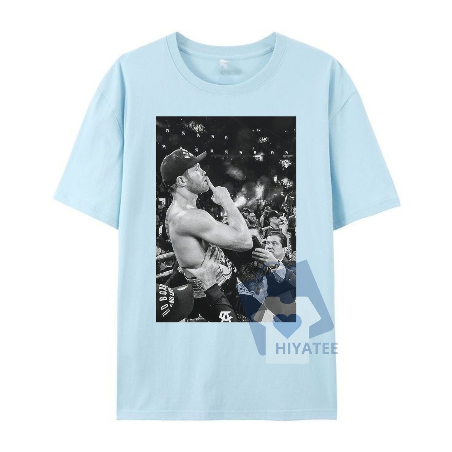 Hui BaiLi Canelo Alvarez Motivational Boxing Shirt – Champion Fighter Tee, Gym Wear for Boxing Fans & Athletes