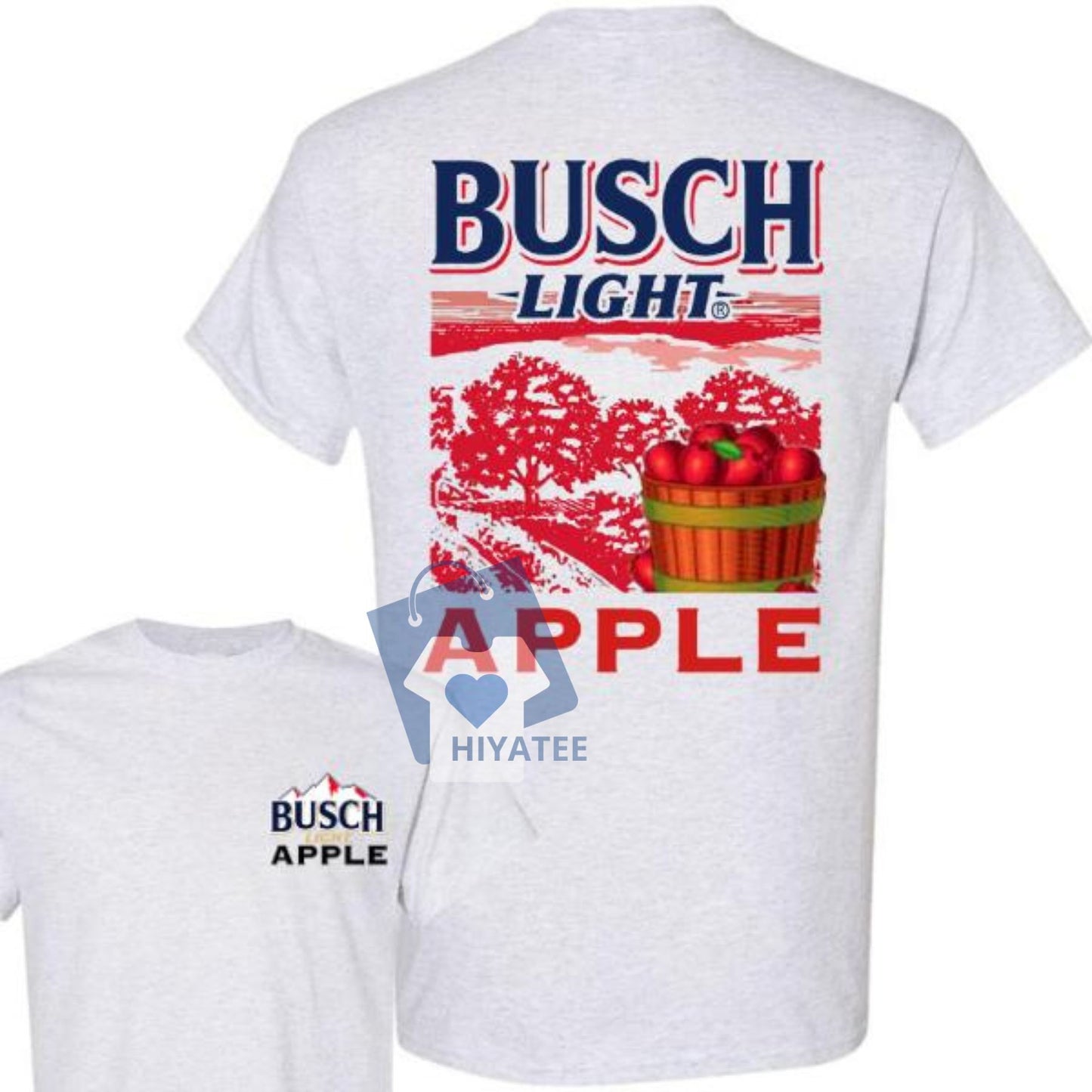 Retro Busch Light Apple Shirt – Unisex Beer Tee with Country Vibes