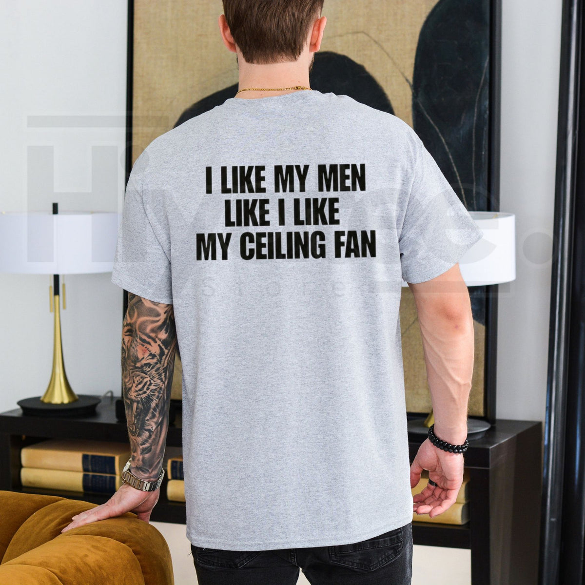 Ceiling Fan Quote T-Shirt – Funny Graphic Tee