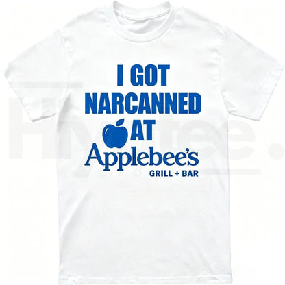 I Got Narcanned At Applebee’s T-Shirt – Funny Dank Meme Graphic Tee, Sarcastic Gen Z Humor Streetwear