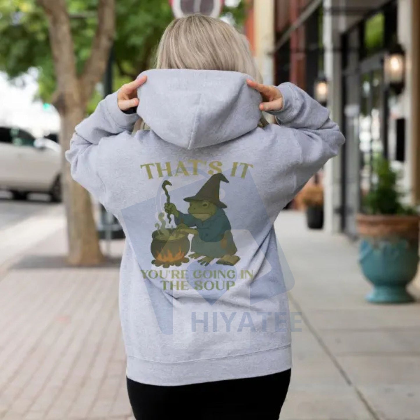 "That's It. You're Going in the Soup" T-shirt – Funny Weirdcore Sayings Tee, Unique Meme Graphic, Sarcastic Gift for Men & Women