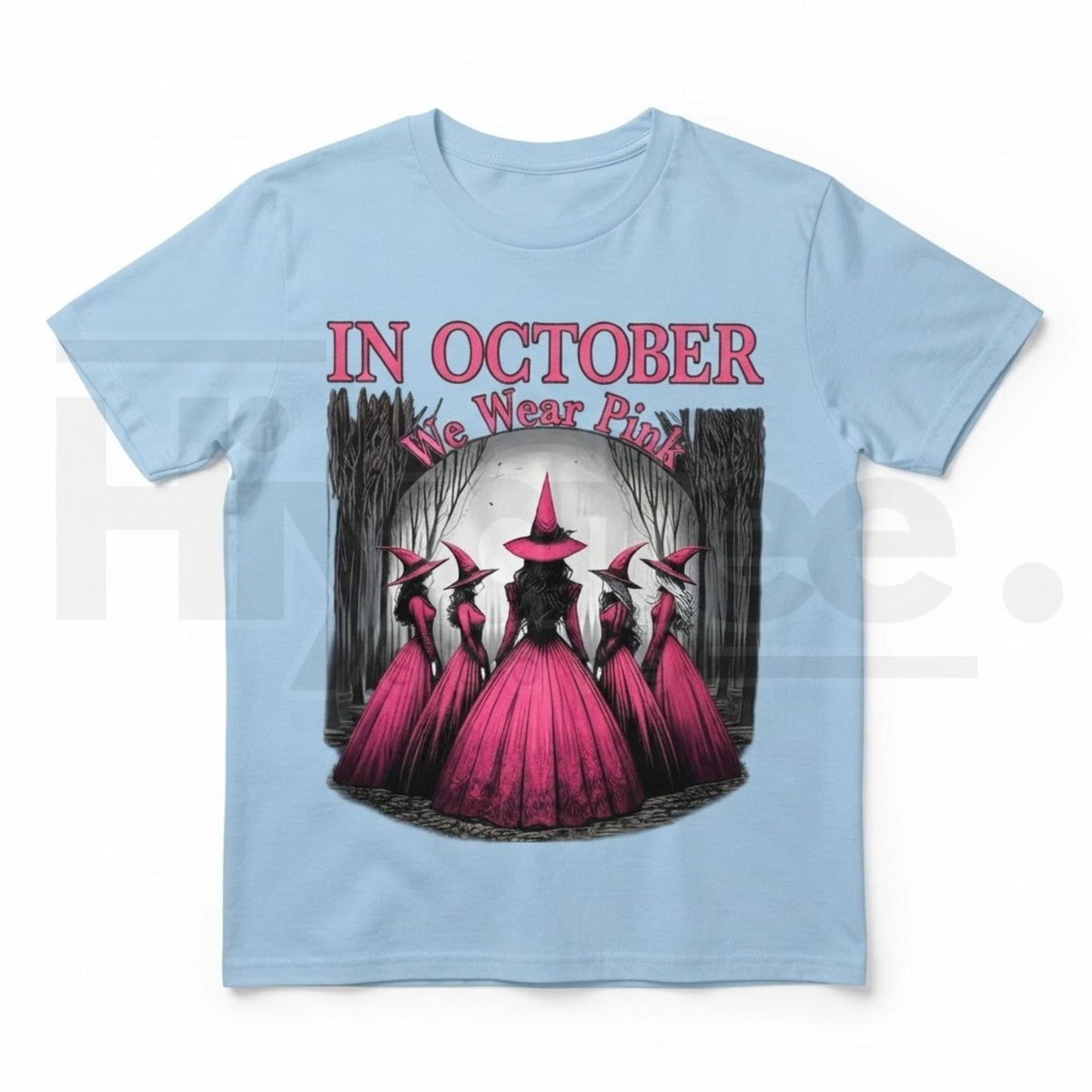 Marok Wear Women's Gothic Witch T-Shirt – Dark Aesthetic Graphic Tee