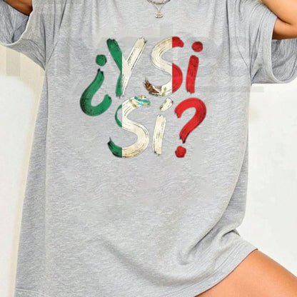 ¿Y Sí? Mexican Flag Grunge Soccer T-Shirt – Vintage Bootleg World Champion 2026 Graphic Tee