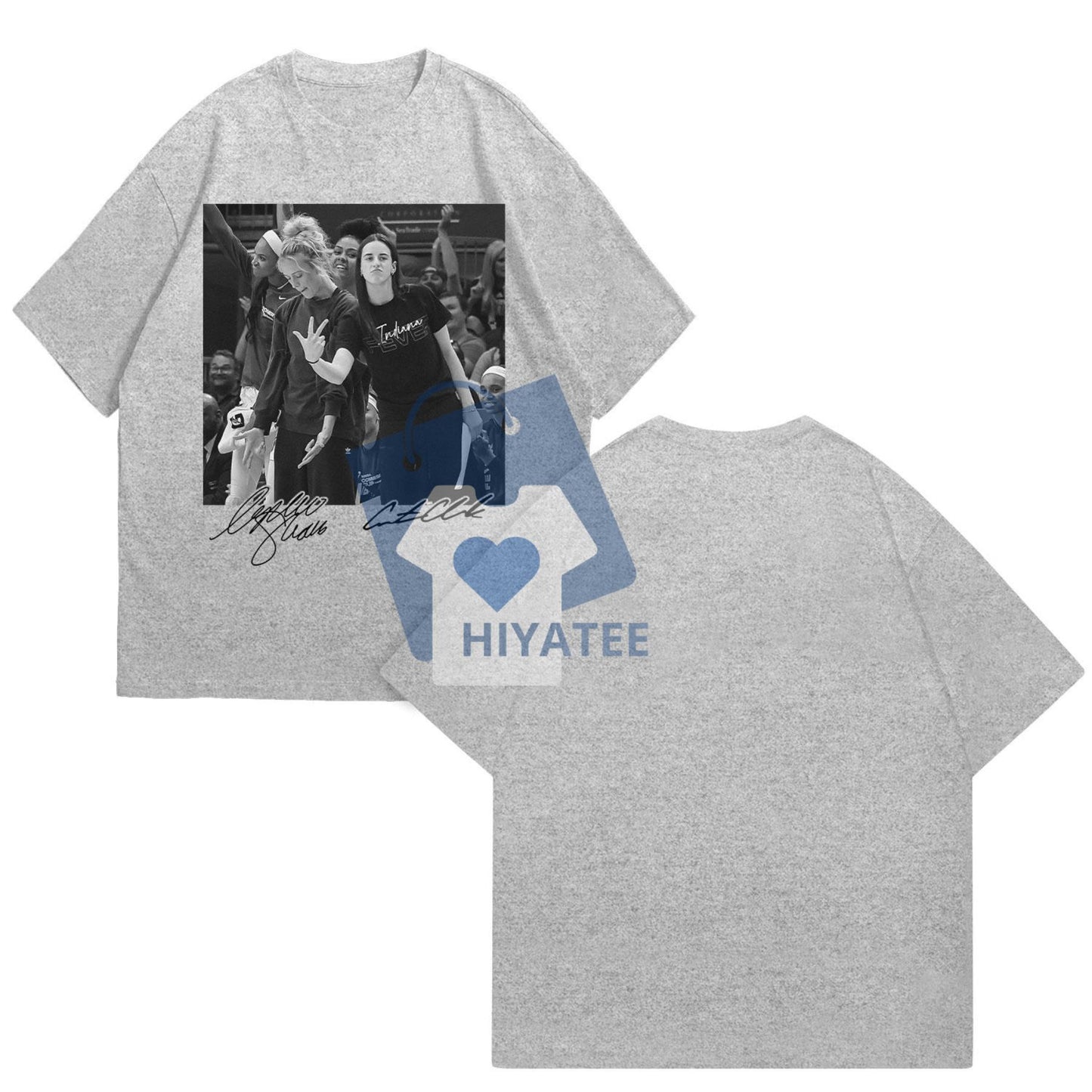Caitlin Clark & Sophie Cunningham T-Shirt – Indiana Basketball Unisex Tee for Fans, Classic Fit Cotton Shirt