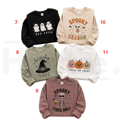 Halloween Edition Surprise Sweatshirt – Mystery Spooky Season Graphic Crewneck, Festive Autumn Mystery Pullover