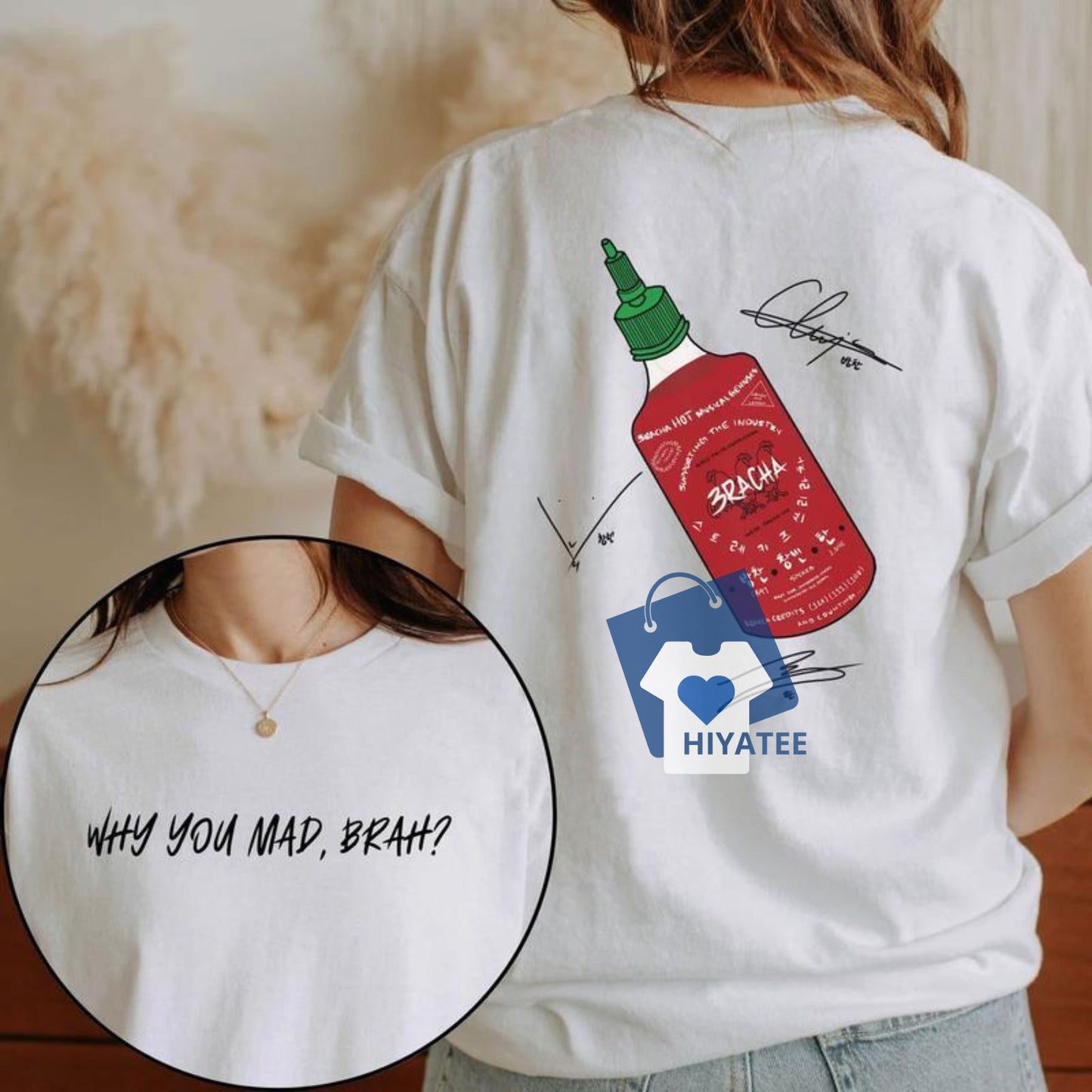 3Racha "Why You Mad" T-Shirt – Trendy K-Pop Fan Tee