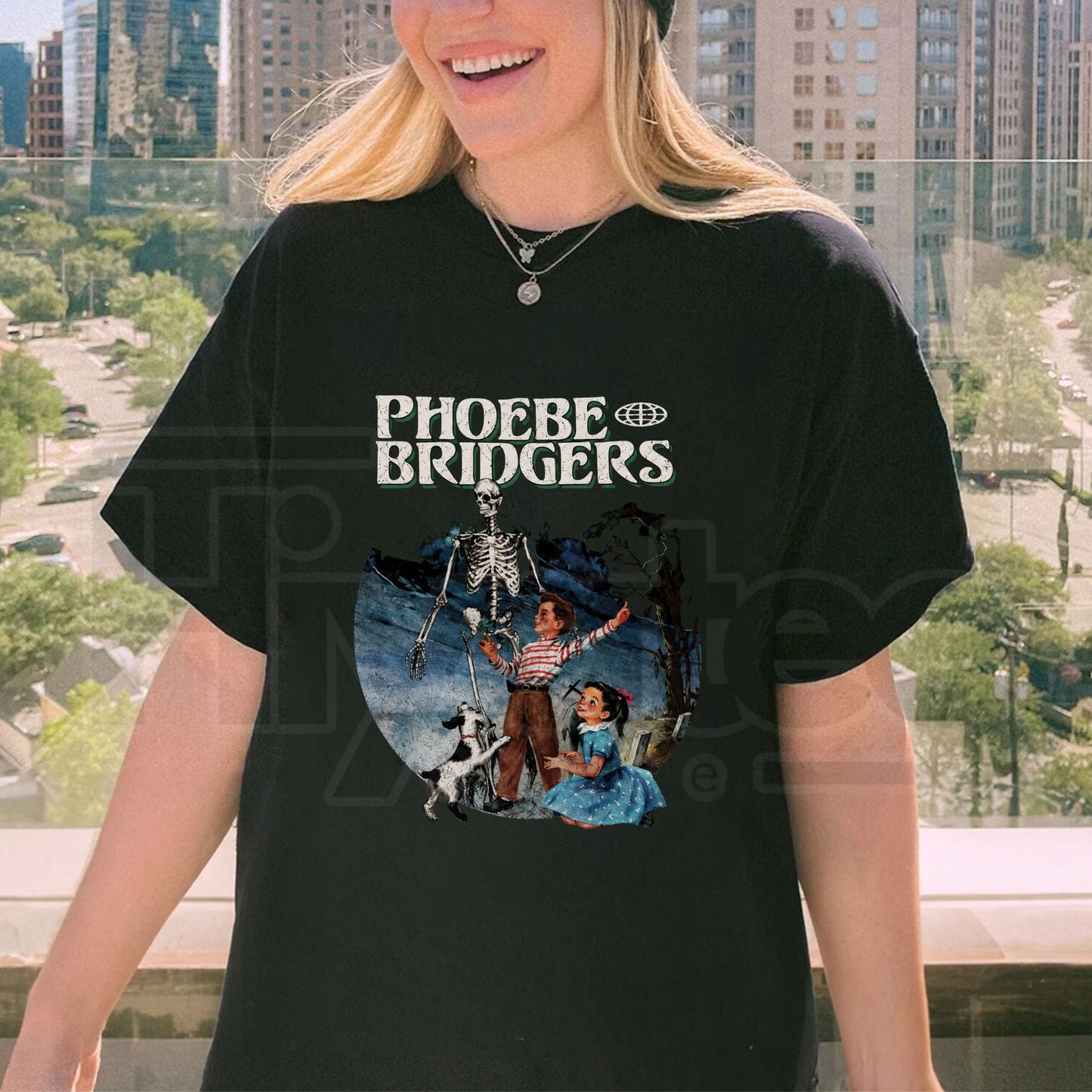 Phoebe Bridgers Vintage Graphic T-Shirt – Premium Indie Rock Music Fan Tee