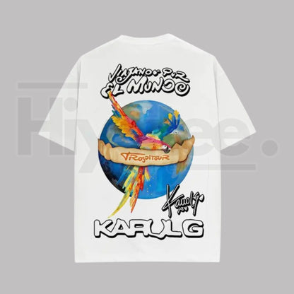 "Karol G: Tropitour 2026" – Viajando Por El Mundo Vintage Graphic Top