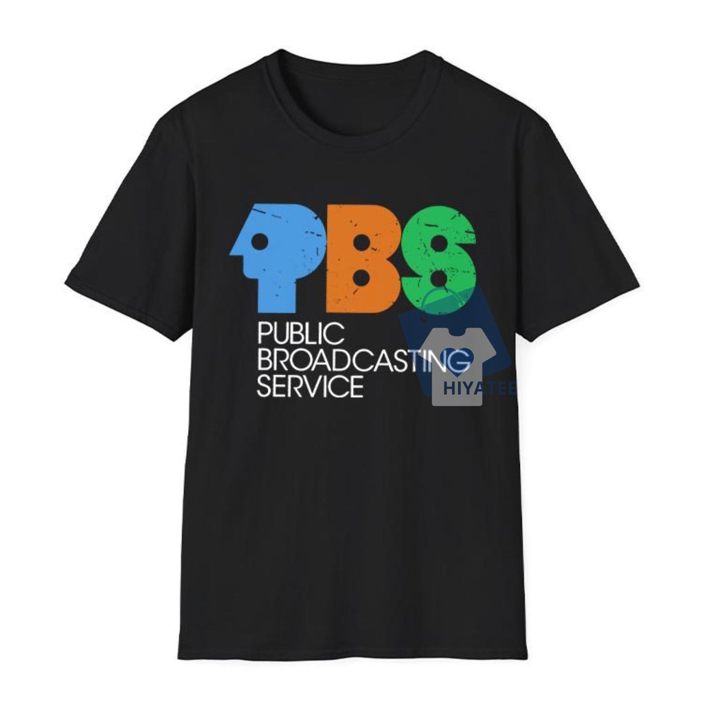 Vintage PBS T-Shirt – Retro 70s 80s Classic TV Tee for Public Broadcasting Fans
