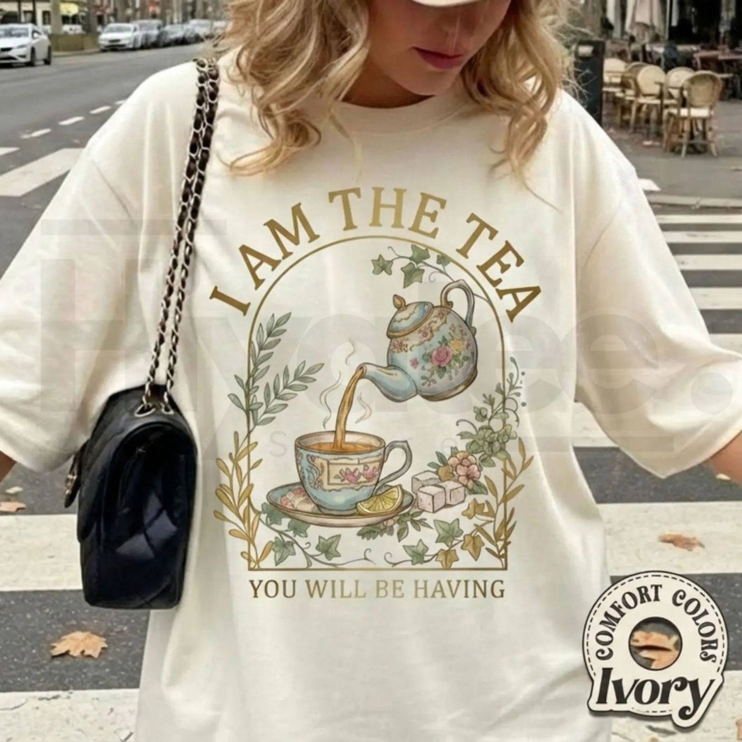 Comfort Colors® I Am the Tea You Will Be Having Shirt – Sarcastic British Humor Tee, Regency Romance Inspired Gift