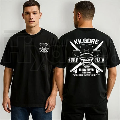 Kilgore Surf Club T-Shirt – Apocalypse Now Movie Logo Men's Graphic Tee