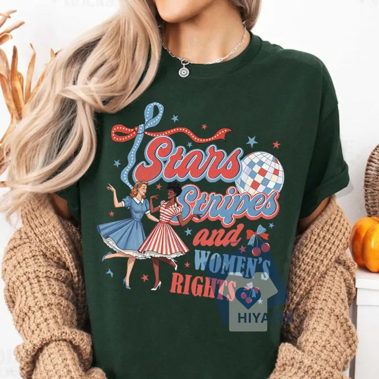 Stars, Stripes & Women’s Rights – Feminist 4th of July Tee