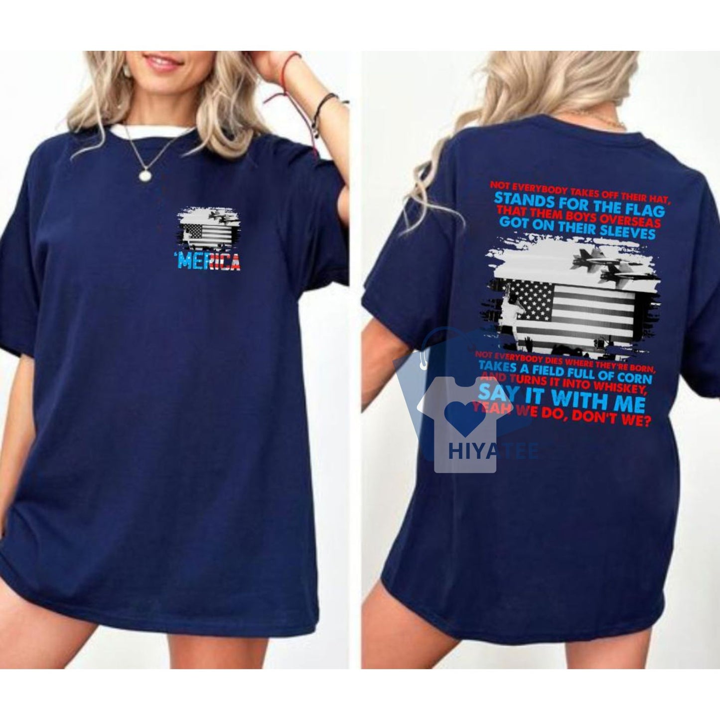 4th of July Two-Sided Vintage Shirt – Country Music Tee, Retro Gift for BFF