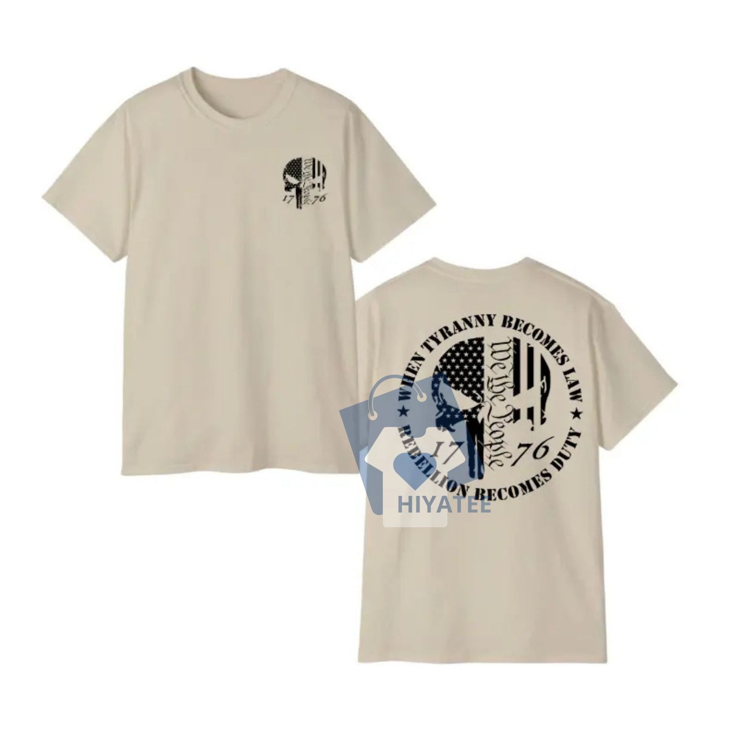 When Tyranny Becomes Law – We the People 1776 Unisex Tee