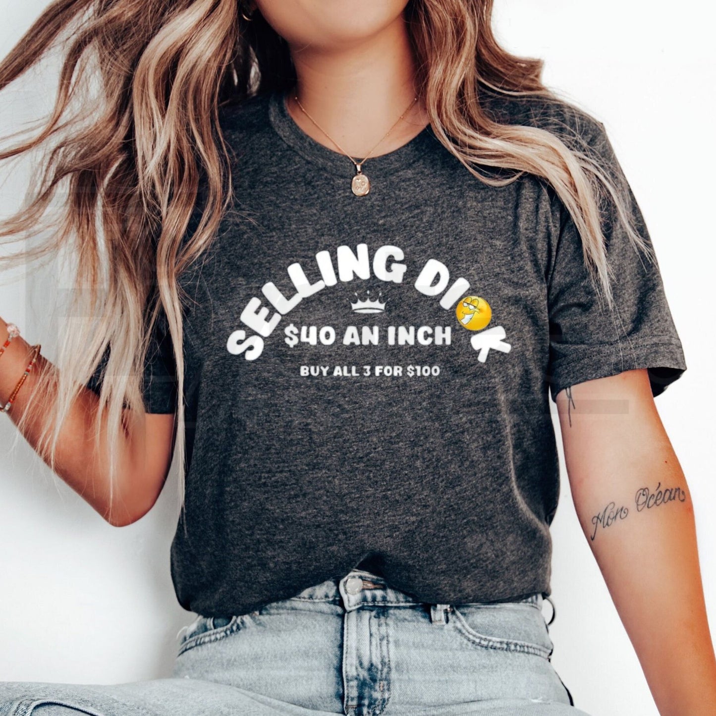 Selling Dick Funny Adult Meme T-Shirt – Offensive Humorous Innuendo Top for Men