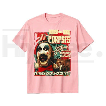 Vintage Horror Classic Movie Design Graphic T-Shirt – Retro Spooky Season Tee