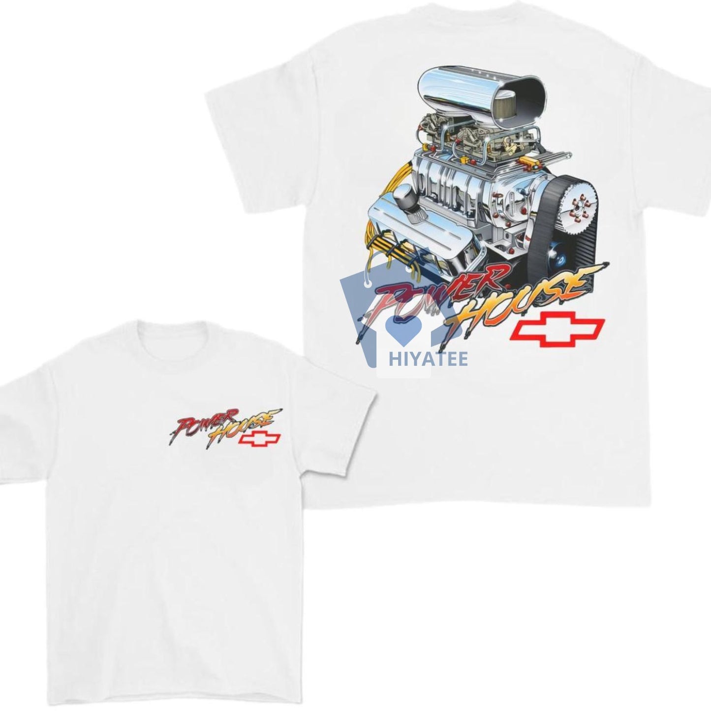 Chevy Big Block 2-Sided Shirt – Full Color Muscle Car Tee for Men & Women