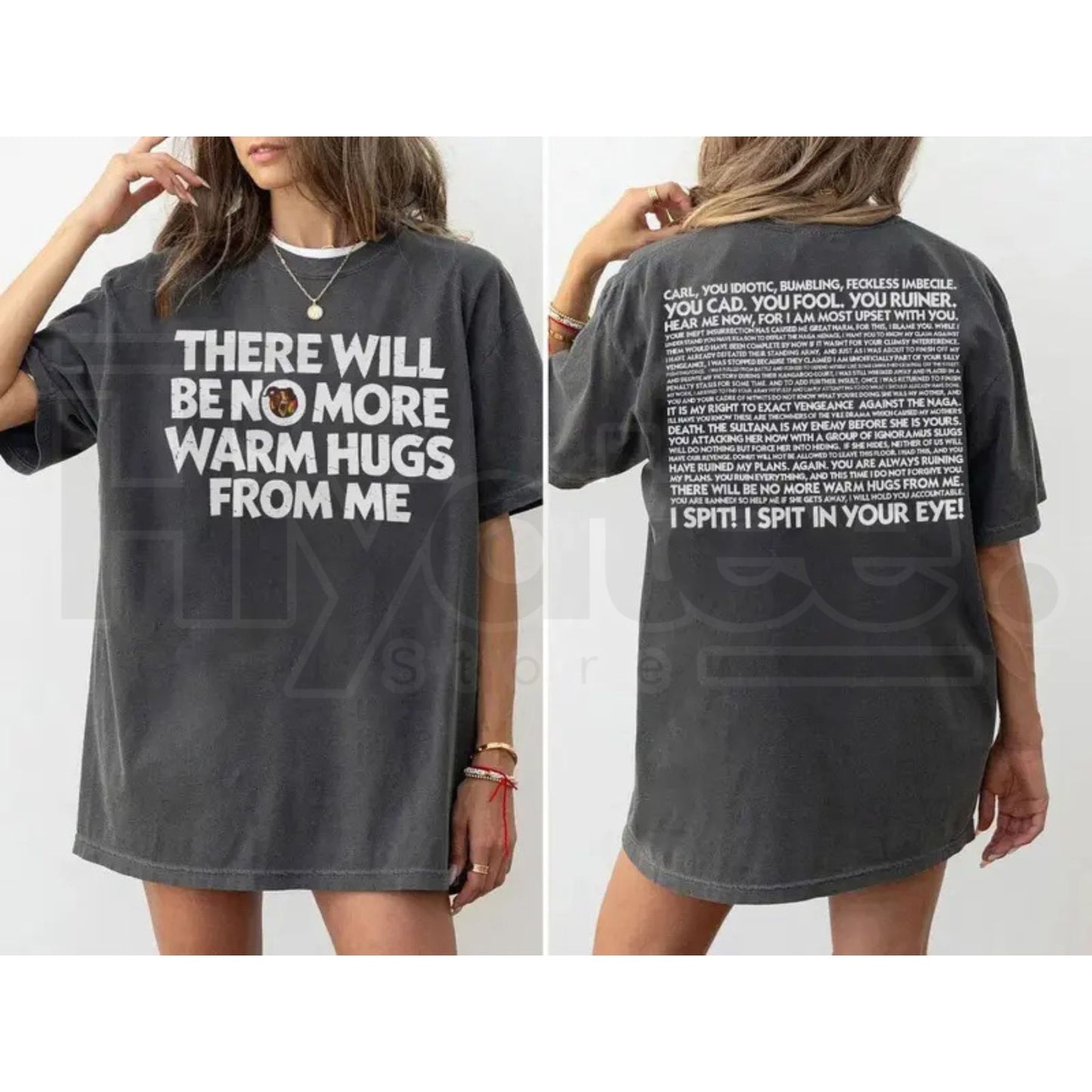 Comfort Colors® Prepotente "No More Warm Hugs" Two-Sided Shirt – Dungeon Crawler Carl Fan Tee