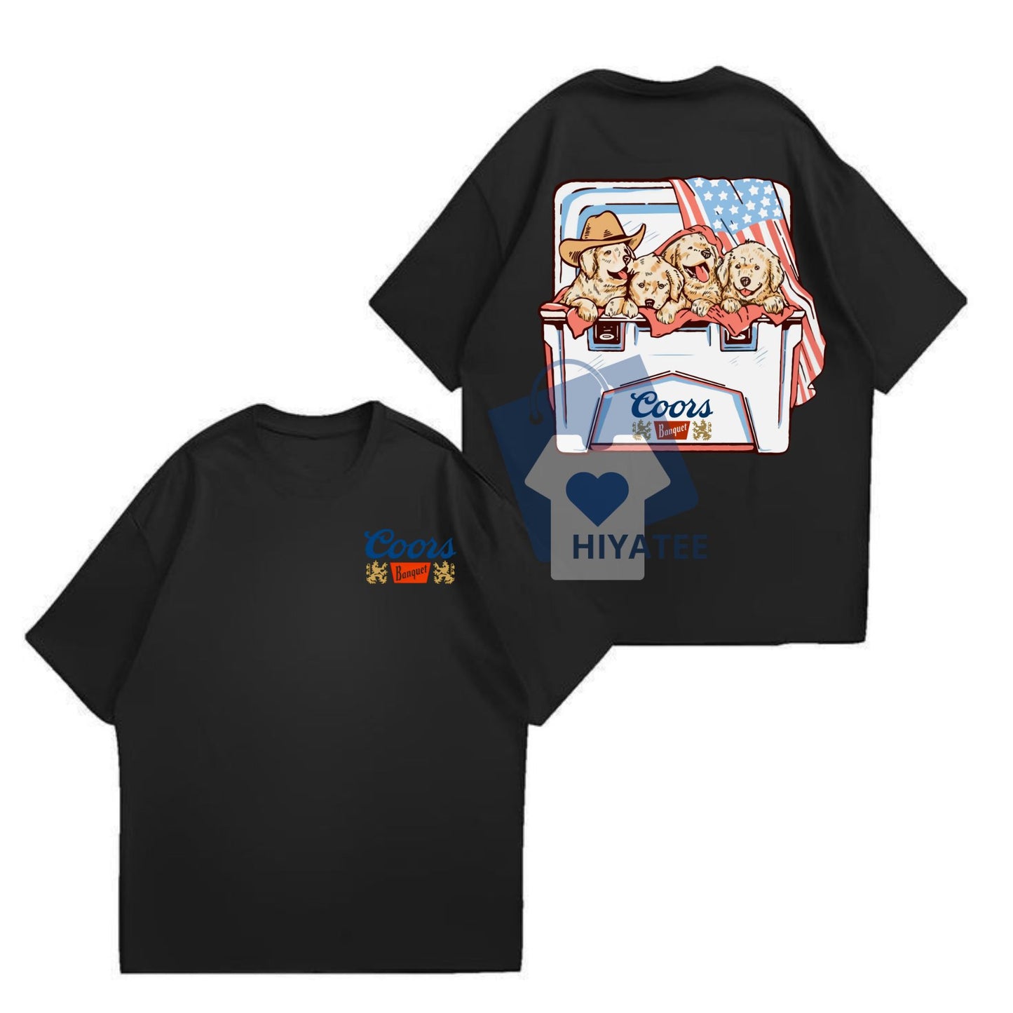 Fetch Me a Beer T-Shirt – Funny July 4th Dog Tee, Patriotic Graphic Shirt for Men & Women