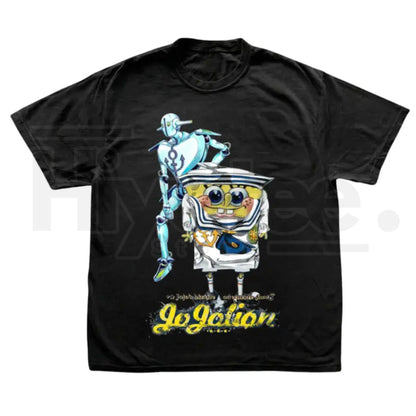 "Wet" JoJo's Bizarre Adventure – Y2K Aesthetic Anime Graphic Top