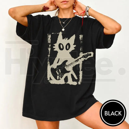 Rock Star Cat T-Shirt