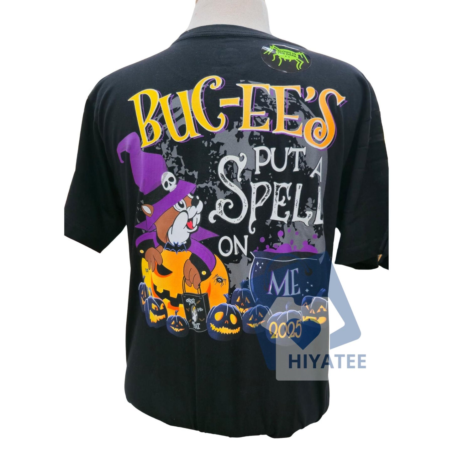 Buc-ee’s 2025 Halloween Glow-in-the-Dark Shirt – “Put a Spell on Me” Festive Tee, Soft Cotton, Limited Edition Spooky Season T-Shirt