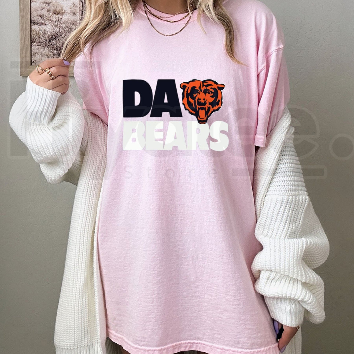 Chicago Football Hometown T-Shirt – Da Bears Graphic Tee