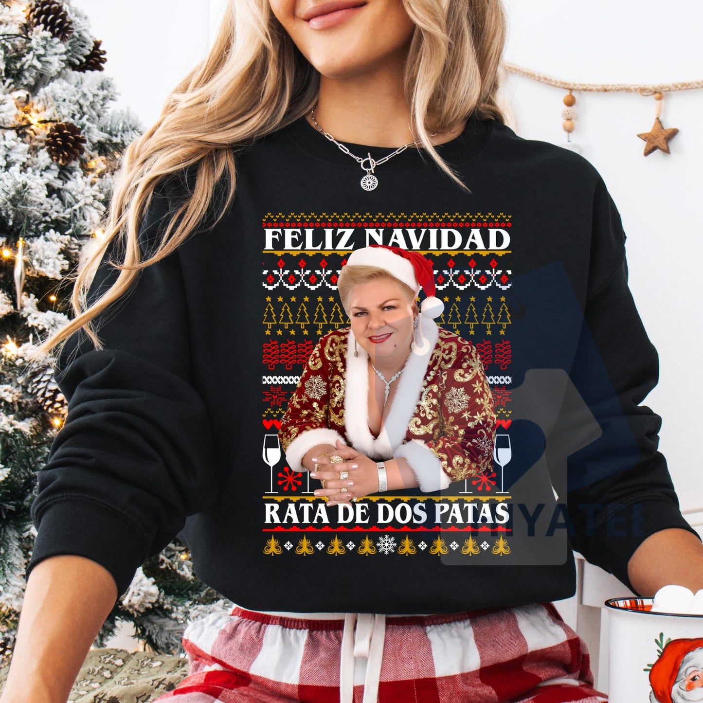Mexican Christmas Sweatshirt: Feliz Navidad Gift, Funny Gift Ideas, Christmas Gift For Him Her, Mexican Holiday Pullover 2025