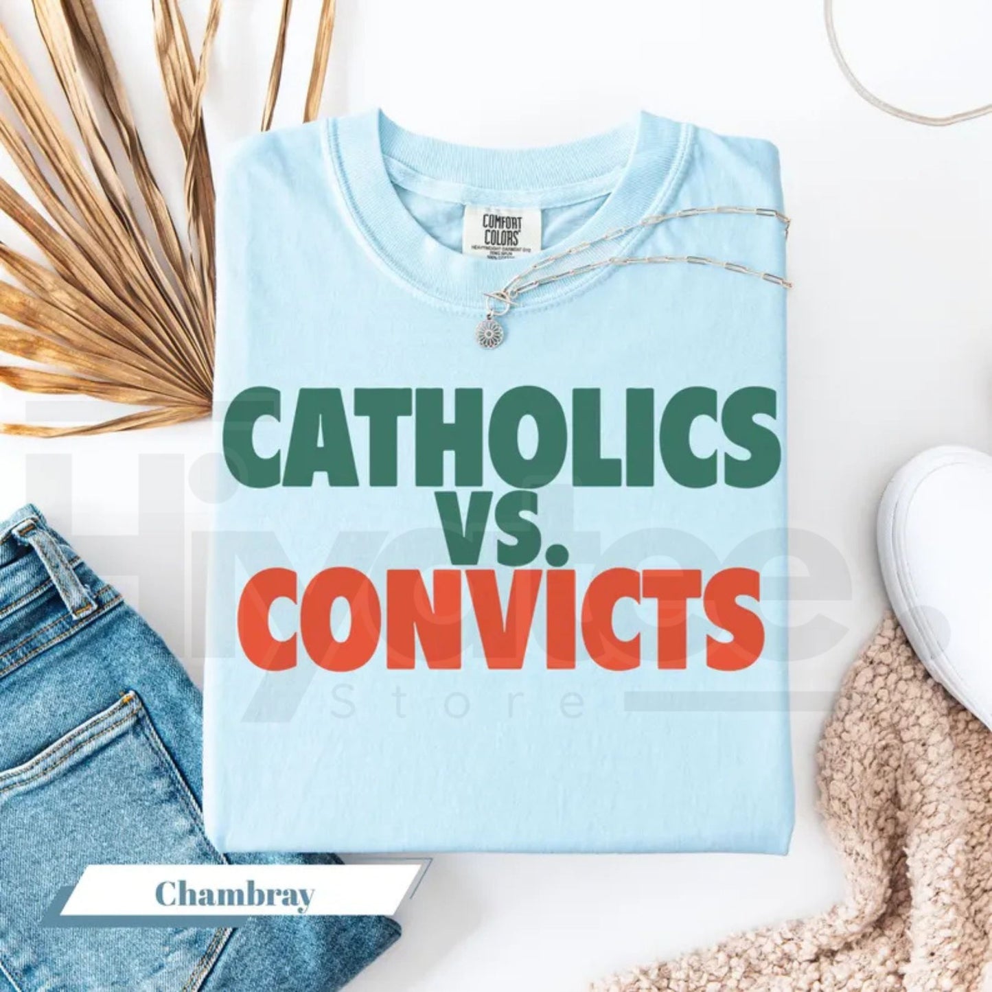 Catholics Vs Convicts Shirt 1988 Football Rivalry Vintage Game Day Graphic Tee