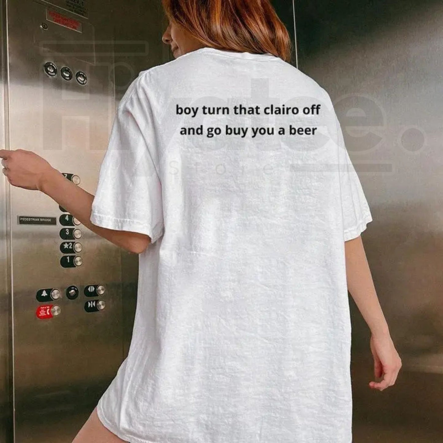 Funny Clairo Meme T-Shirt – Boy Turn That Clairo Off Indie Alternative Tee