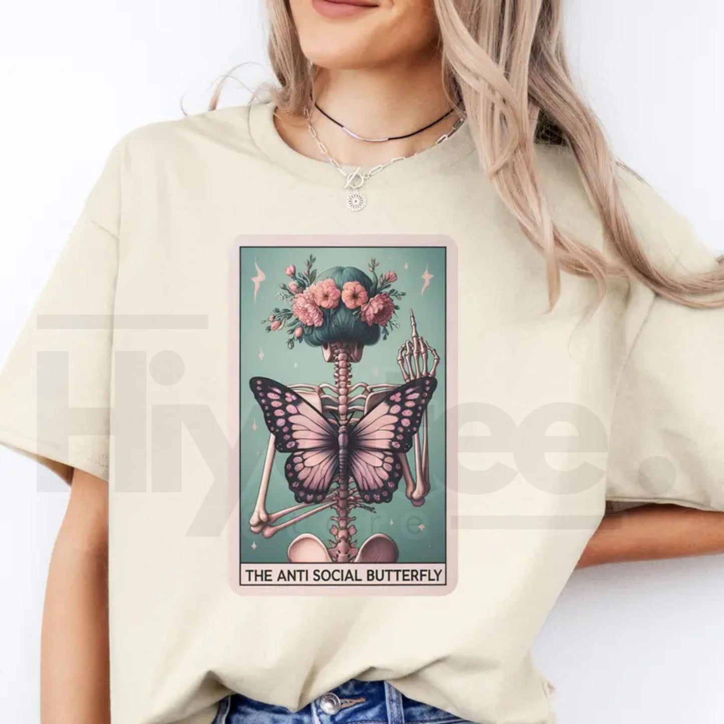"The Mental Health Tarot" – Funny Sarcastic Aesthetic Graphic Top