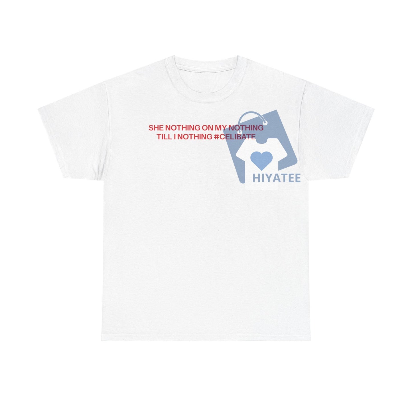 Nothing T-Shirt – Minimalist Cotton Graphic Tee for Men & Women