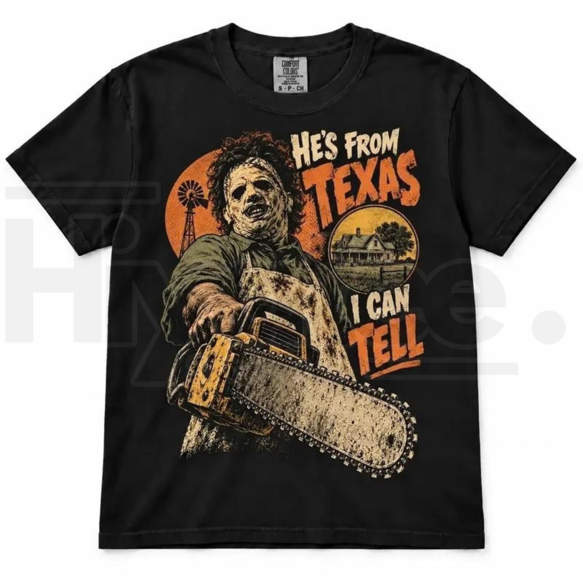 Texas Chainsaw Horror Vintage Graphic Tee