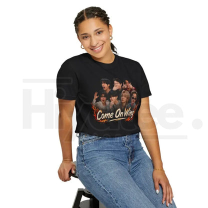 "Come On Wing" – Hot Ones Y2k Aesthetic Graphic Top