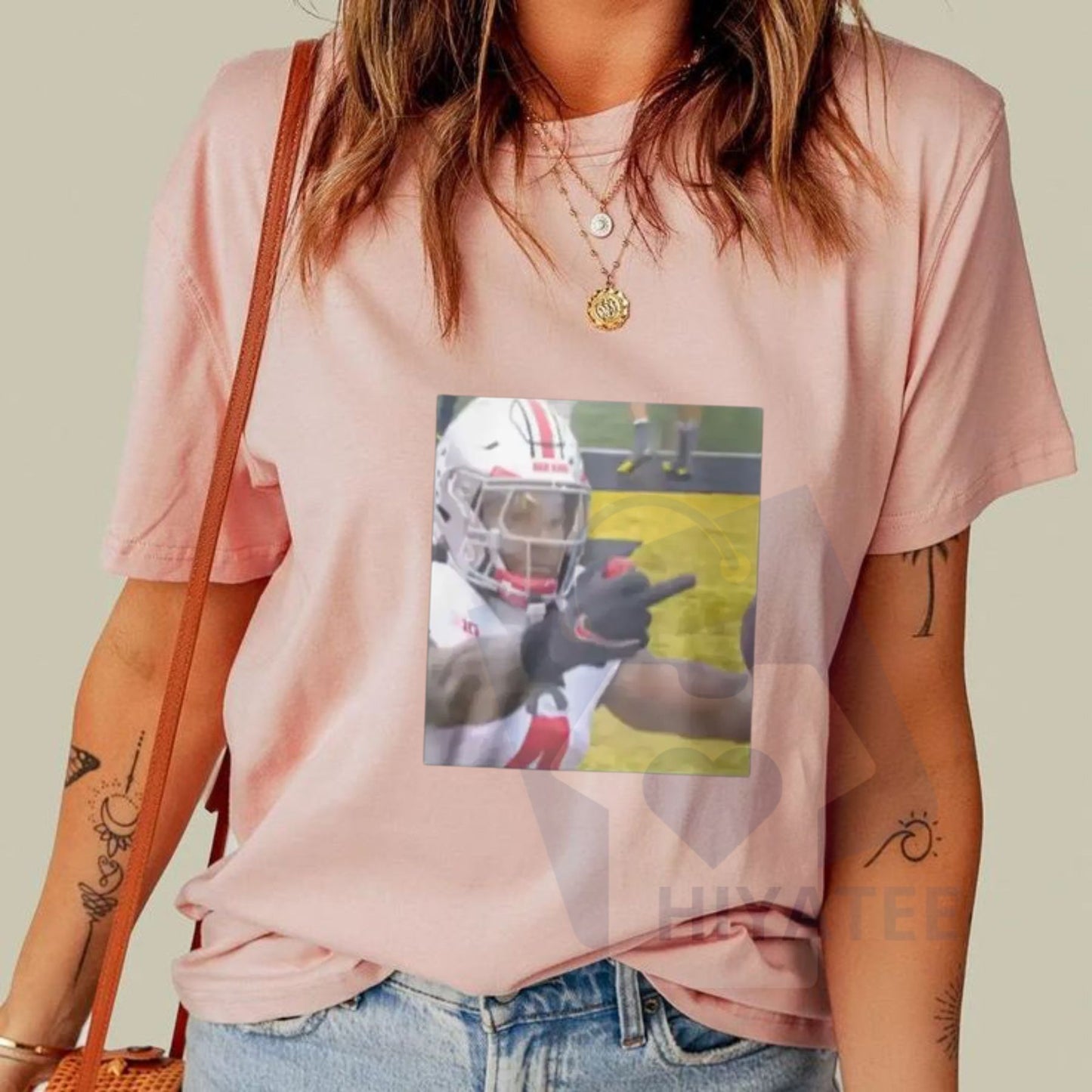 Jeremiah Smith Flips Off Michigan Fan T-Shirt – Football Tee Gift for Unisex