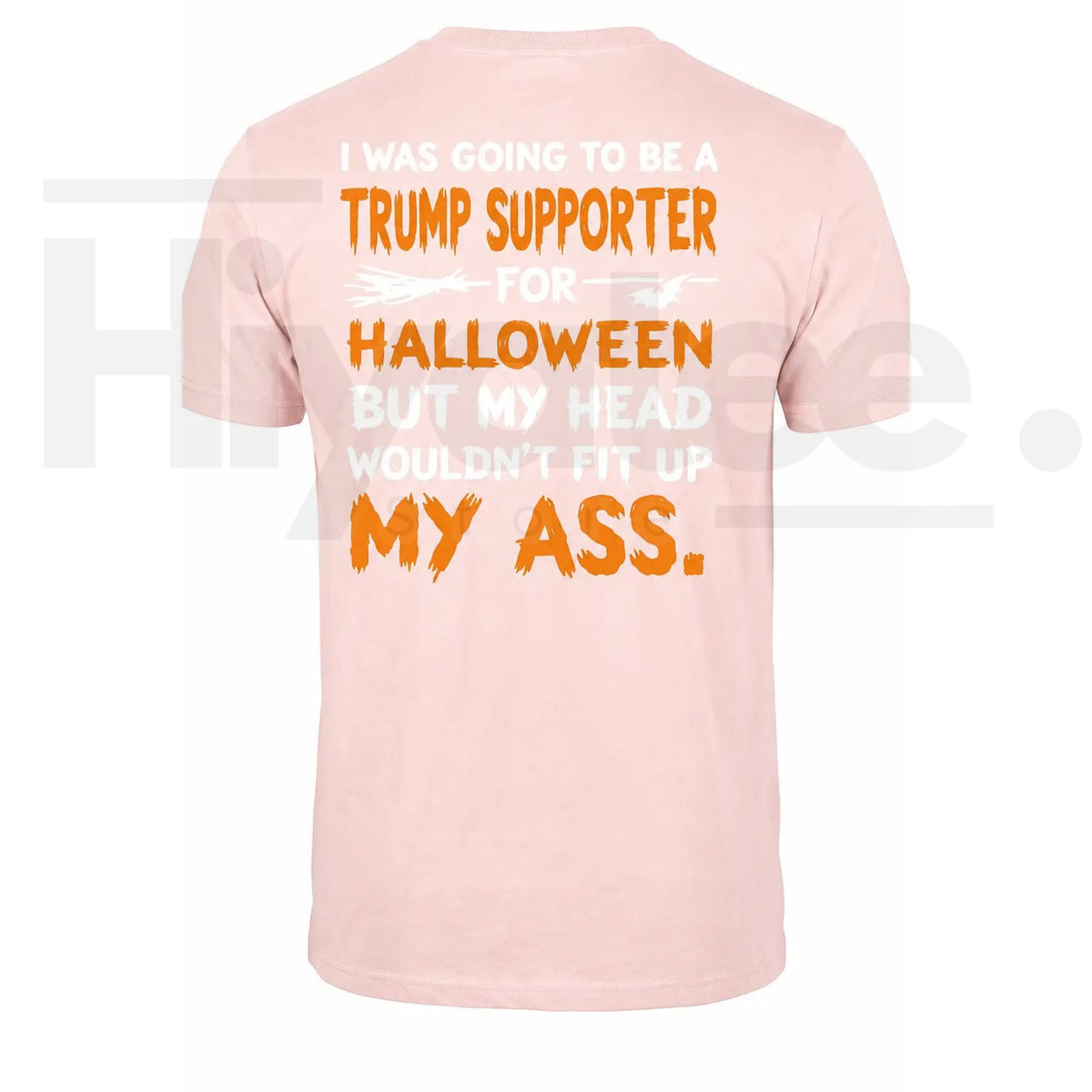 Funny Political Halloween T-Shirt – Sarcastic Bat Quote Back Print Graphic Tee