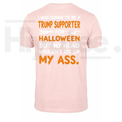 Funny Political Halloween T-Shirt – Sarcastic Bat Quote Back Print Graphic Tee