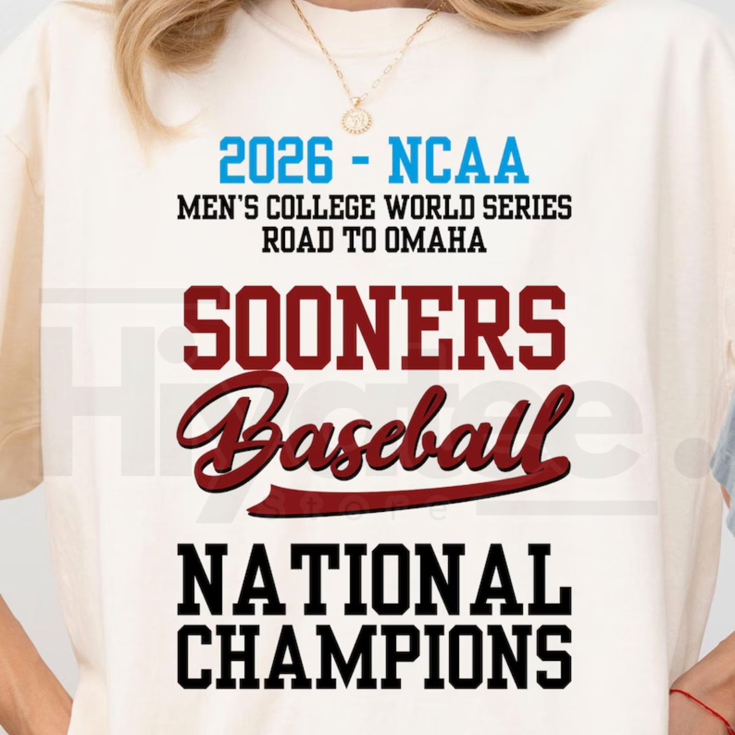 Sooners Baseball 2026 MCWS National Champions Comfort Colors T-Shirt – Vintage Collegiate Baseball Championship Fan Tee