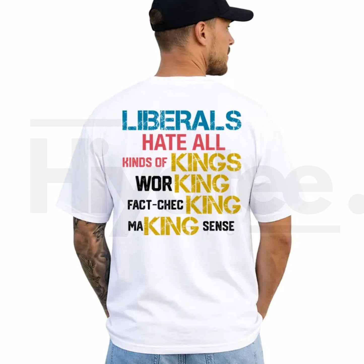 Liberals Funny T-Shirt – Short Sleeve Political Satire Cotton Graphic Tee