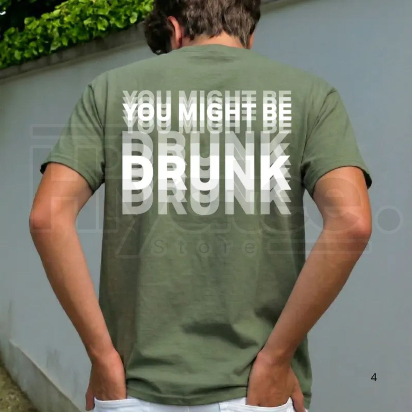 "You Might Be Drunk" – Funny Ironic Streetwear Graphic Top