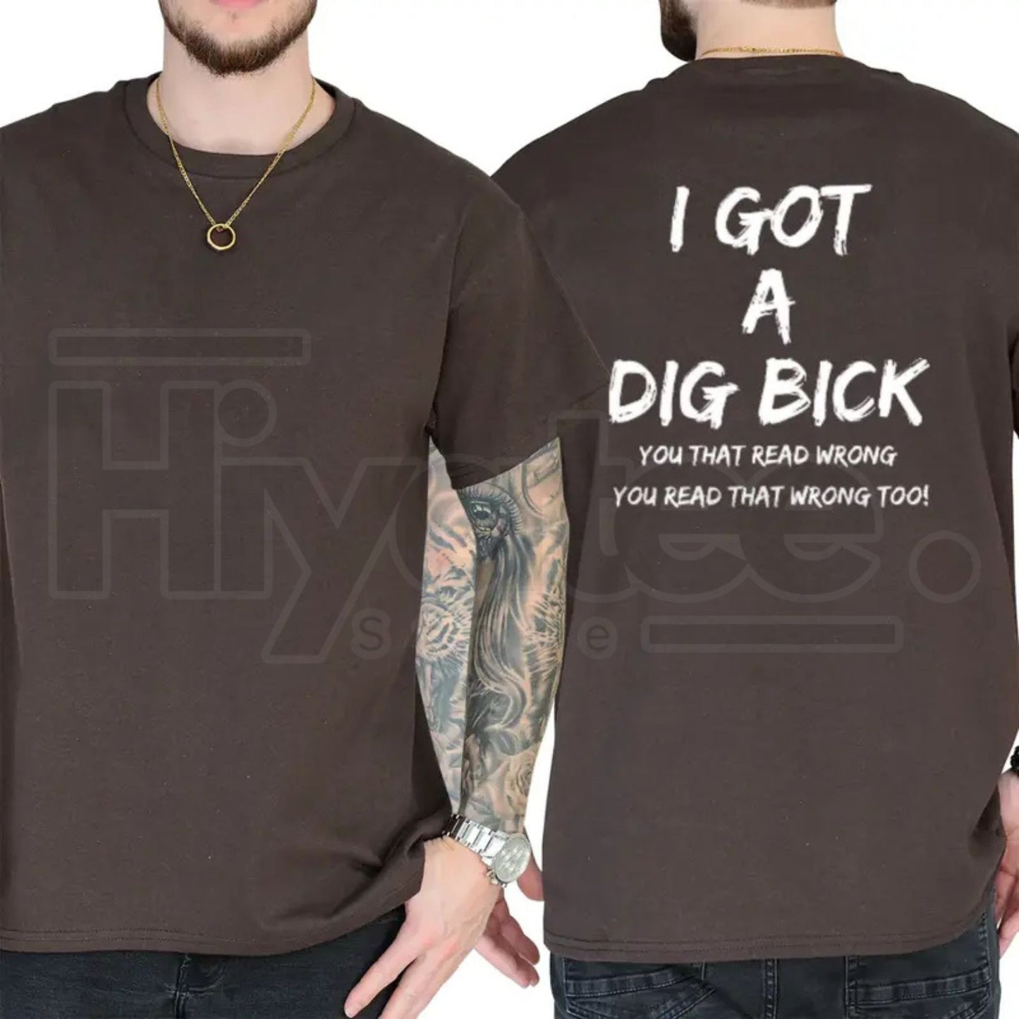 I Got A BD T-Shirt – Short Sleeve Printed Graphic Shirt