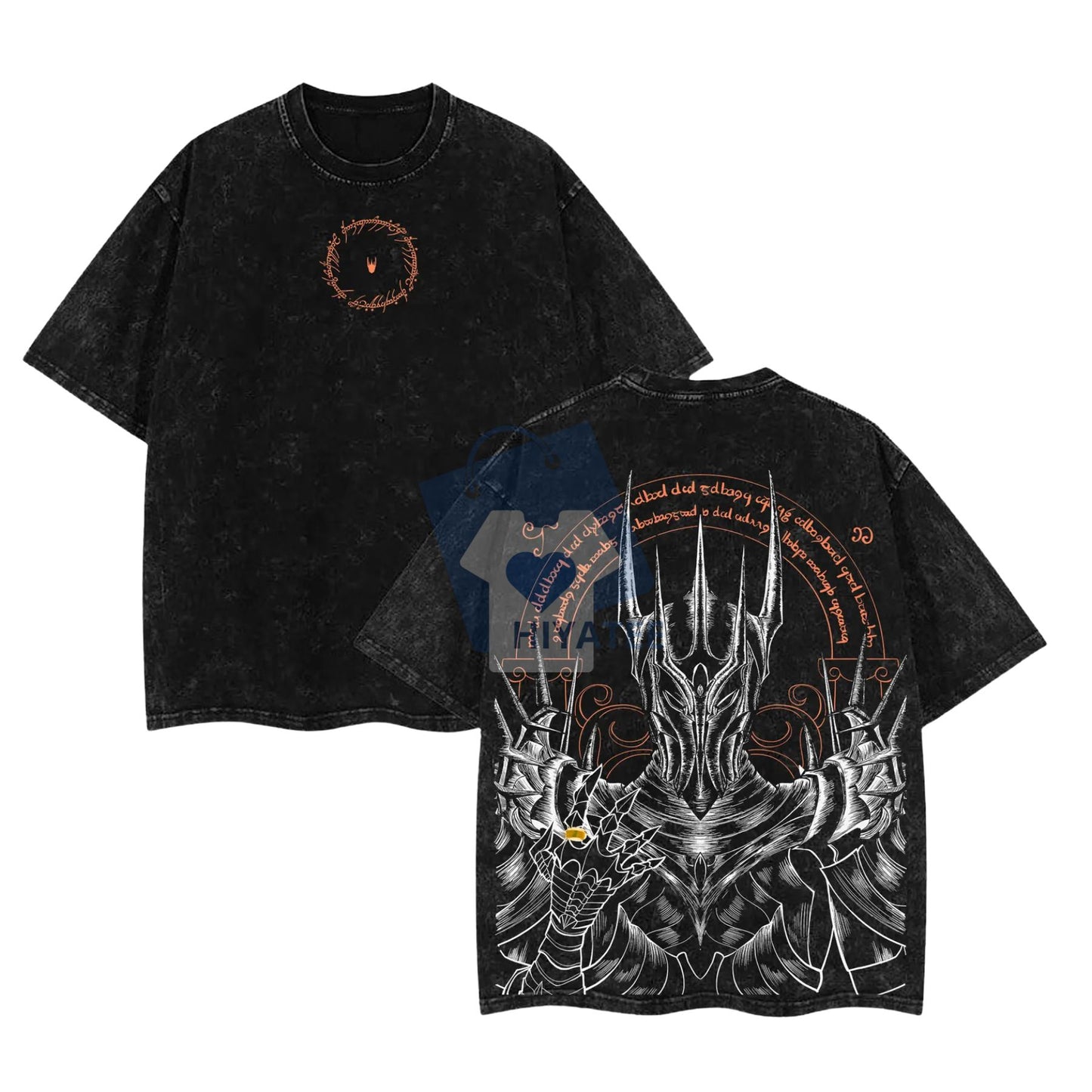 Lord Sauron Vintage T-Shirt – Retro Lord of the Rings Graphic Tee for Movie Fans