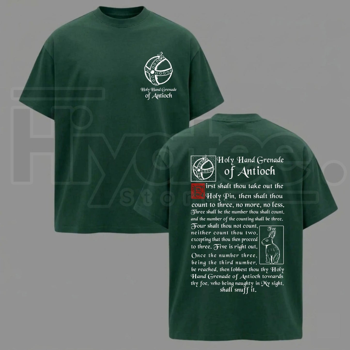 The Holy Hand Grenade of Antioch T-Shirt – Funny 1975 Meme Graphic Tee