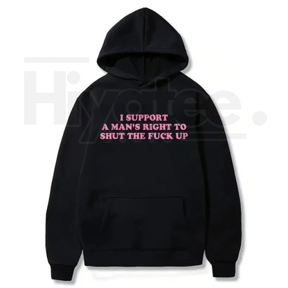 "Support A Man's Right" – Humorous Sarcastic Unisex Cotton Top
