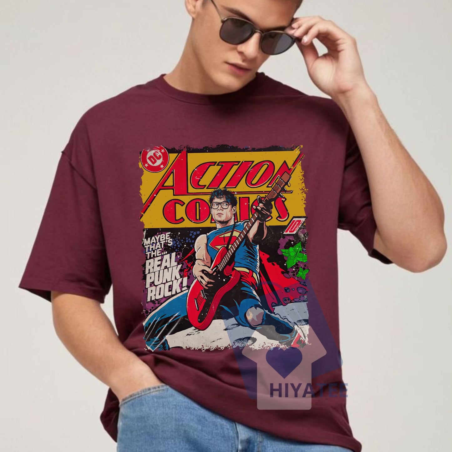Kindness Is Punk Rock Superhero T-Shirt – Vintage Unisex Tee Inspired by New Superhero Movie